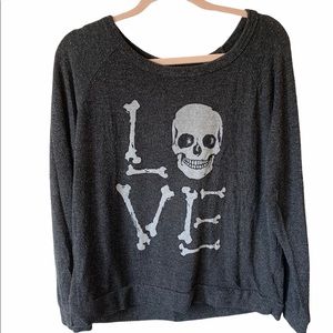 Lauren Moshi Dark Grey Sweatshirt
